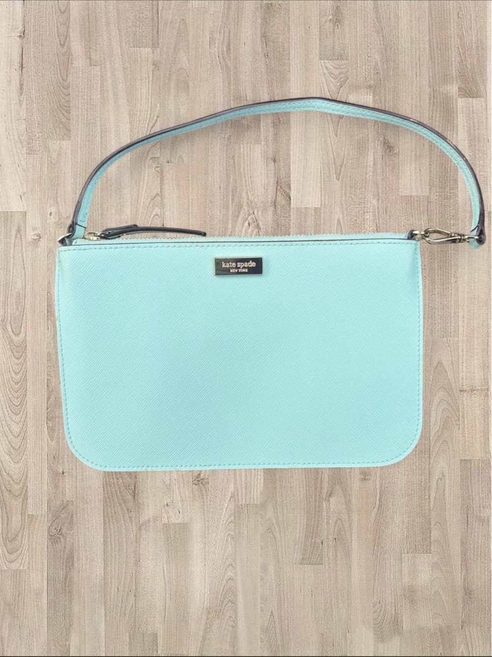 Kate Spade New York Light Blue Cardholder Wristlet